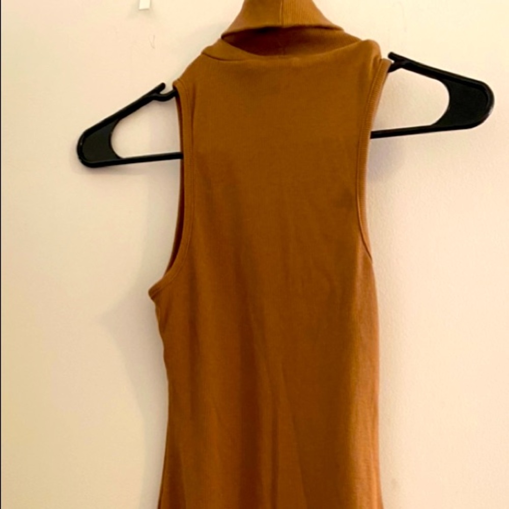 Turtle neck maxi dress
